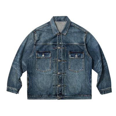 2022S Tooling Vintage 101 Multi-Pocket Heavy Duty Wash Denim Jacket Jacket For Men