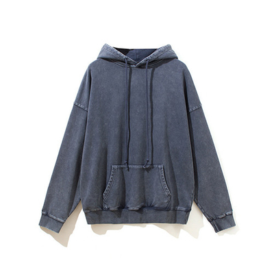 Autumn Long Sleeve French Terry Sweatshirt 50% Cotton 50% Polyester