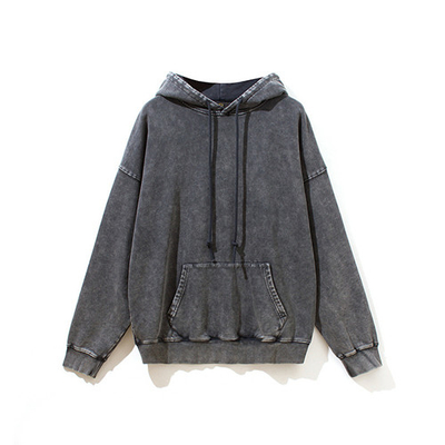 Autumn Long Sleeve French Terry Sweatshirt 50% Cotton 50% Polyester