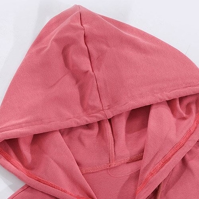 OEM European and American style 2022 new women's solid color slim -fitting navel fashion lapel zipper long -sleeved top