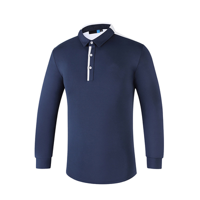 Fast Dry Breathable Turn Down Collar Shirt Long Sleeve Baggy Relaxed Spring Golf Clothes