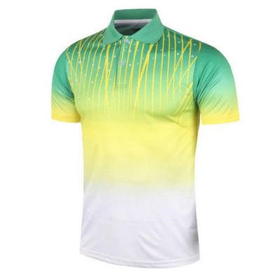 XS To XXXXL Logo Golf Polo Shirts Ping Pong Badminton Sports Team Uniform