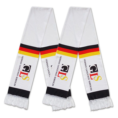 National Soccer Scarf Custom Apparel Accessories Qatar Espana Brazil Portugal France