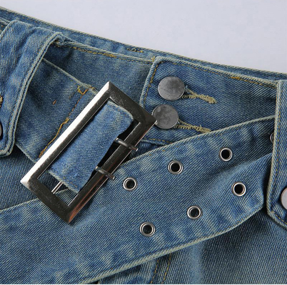 OEM Girl Washed Package Hip Skirt Lady Short Denim Skirt Custom Denim Clothing