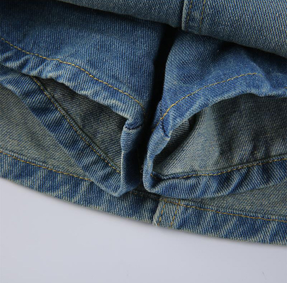 OEM Girl Washed Package Hip Skirt Lady Short Denim Skirt Custom Denim Clothing