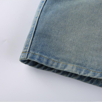 OEM Girl Washed Package Hip Skirt Lady Short Denim Skirt Custom Denim Clothing