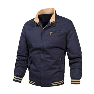 Fashion Custom Windbreaker Fabric Jacket  Autumn Ultra Cotton Jacket For Men