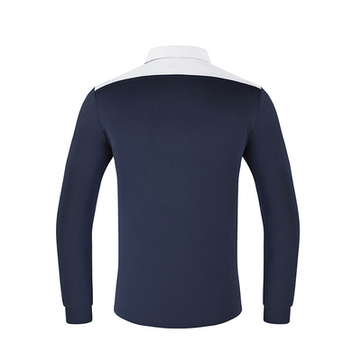 Fast Dry Breathable Turn Down Collar Shirt Long Sleeve Baggy Relaxed Spring Golf Clothes